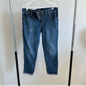 Gap Mid Rise Girlfriend Jeans